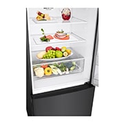 LG Geladeira Smart LG Frost Free Inverter 451L Inverse Cor Black Inox (GC-B569NQL), GC-B569NQLC