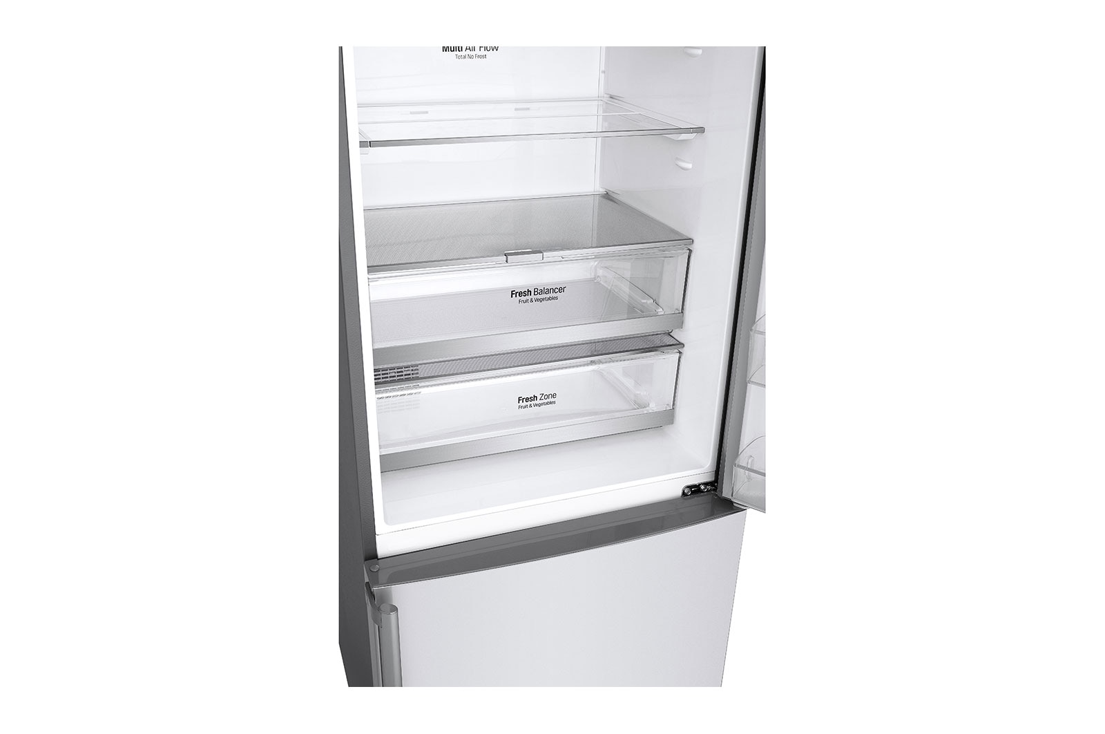 LG Geladeira Smart LG Bottom Freezer Inverter 451 litros com Nature Fresh™ e LG ThinQ®, GC-B659BSB1