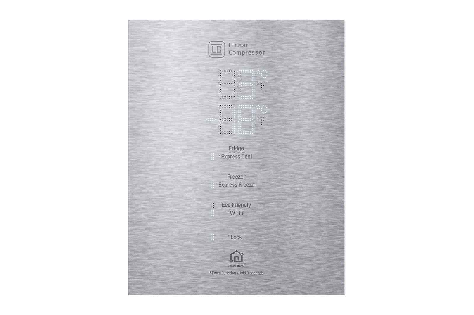 LG Geladeira Smart LG Bottom Freezer Inverter 451 litros com Nature Fresh™ e LG ThinQ®, GC-B659BSB1