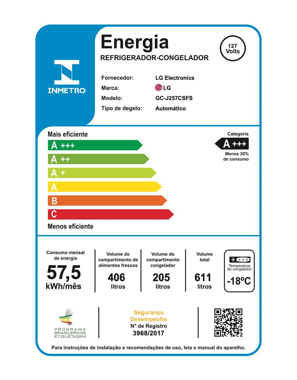 Geladeira Smart LG Side by Side Door-in-Door UVnano 611 litros