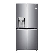 Vista frontal de Geladeira Smart LG French Door 428 litros - GC - L228FTLK - Motor Inverter GC-L228FTLK