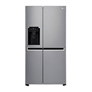 Vista frontal de Geladeira Smart LG Side by Side 601 litros - GC-L247SLU1 - Motor Inverter GC-L247SLU1