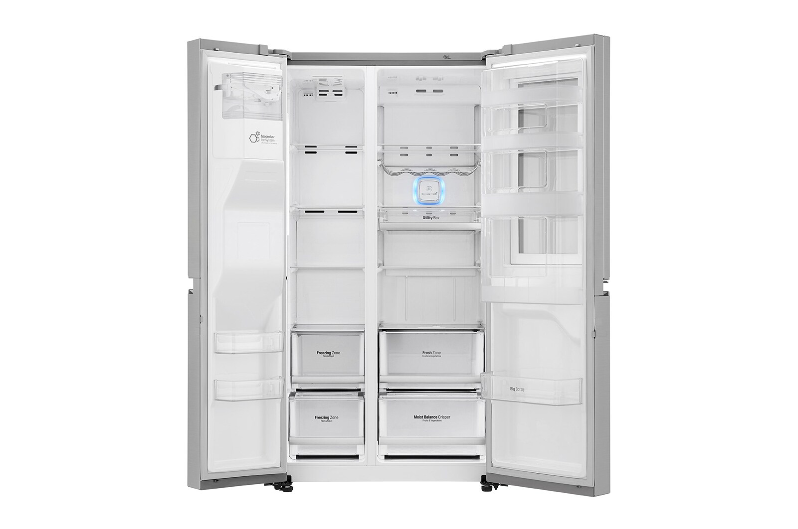 LG Geladeira Side by Side InstaView Door-in-Door™ 601 litros 220V com Hygiene Fresh+™, GC-X247CSA1