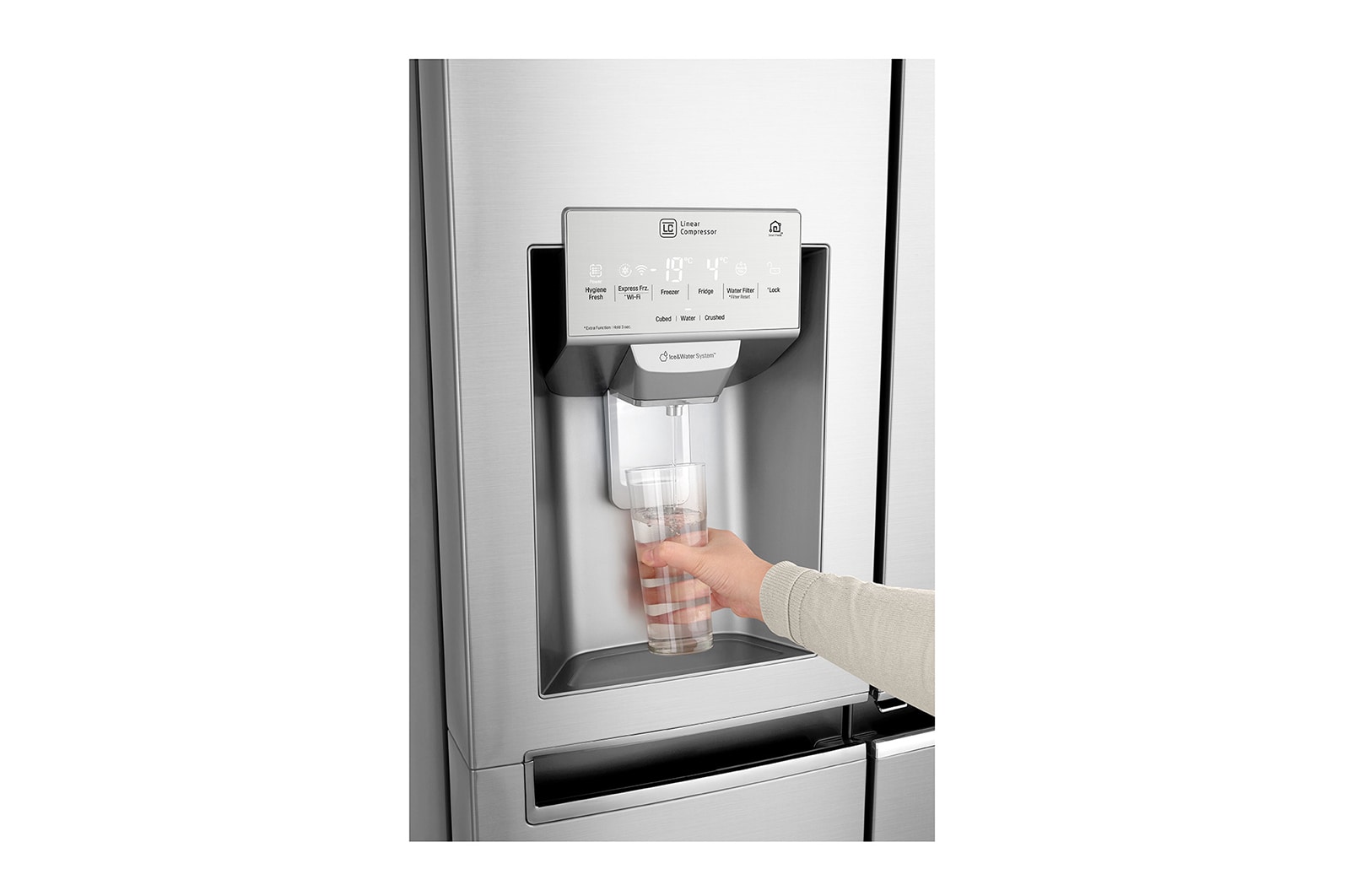 LG Geladeira Side by Side InstaView Door-in-Door™ 601 litros 220V com Hygiene Fresh+™, GC-X247CSA1