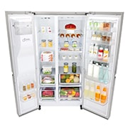 LG Geladeira Side by Side InstaView Door-in-Door™ 601 litros 220V com Hygiene Fresh+™, GC-X247CSA1