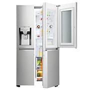 LG Geladeira Side by Side InstaView Door-in-Door™ 601 litros 220V com Hygiene Fresh+™, GC-X247CSA1