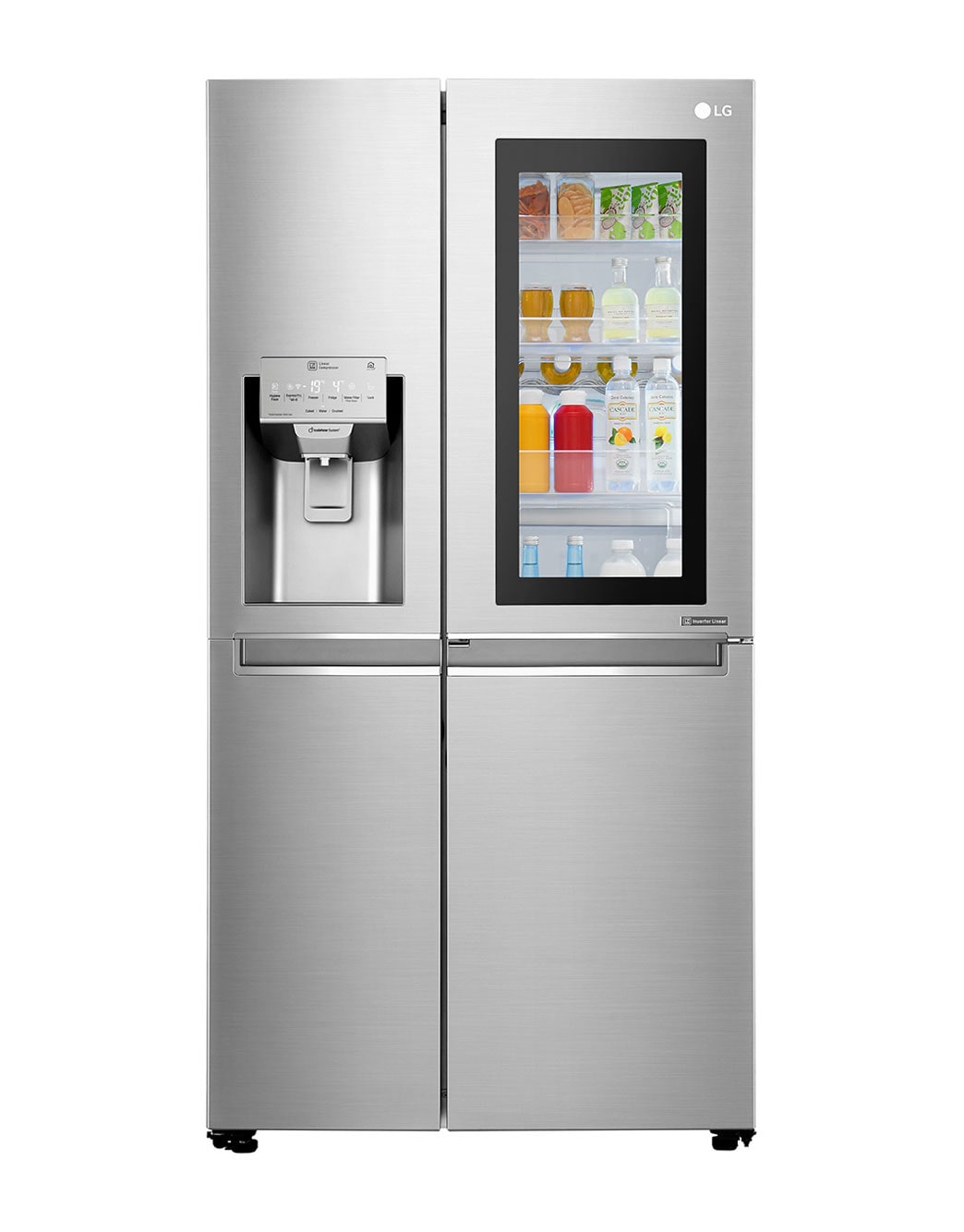 Geladeira Side by Side InstaView Door-in-Door™ 601L com Hygiene