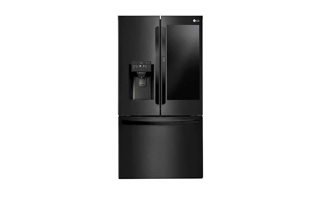 LG Geladeira Smart LG Inverter French Door InstaView Door-in-Door 660 litros 127V Black Inox ThinQ GM-X288NQXH, GM-X288NQXH
