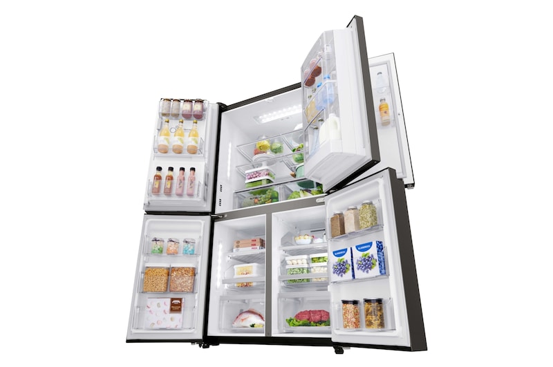 LG Geladeira FrenchDoor Side By Side Inverse 716 litros com Door-in-Door®, GM86SDDB1