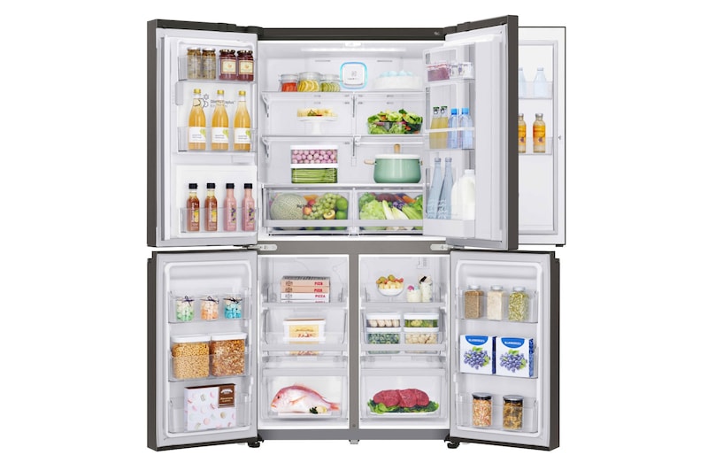 LG Geladeira FrenchDoor Side By Side Inverse 716 litros com Door-in-Door®, GM86SDDB1