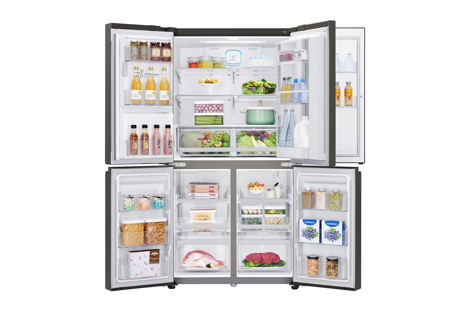 LG Geladeira FrenchDoor 716L com Door-in-Door®, GM86SDDB