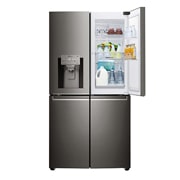 Vista frontal de Geladeira FrenchDoor 716L com Door-in-Door® GM86SDDB
