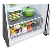 LG Geladeira LG Frost Free Inverter 395L Duplex Cor Inox Look (GN-B392PLM), GN-B392PLM2