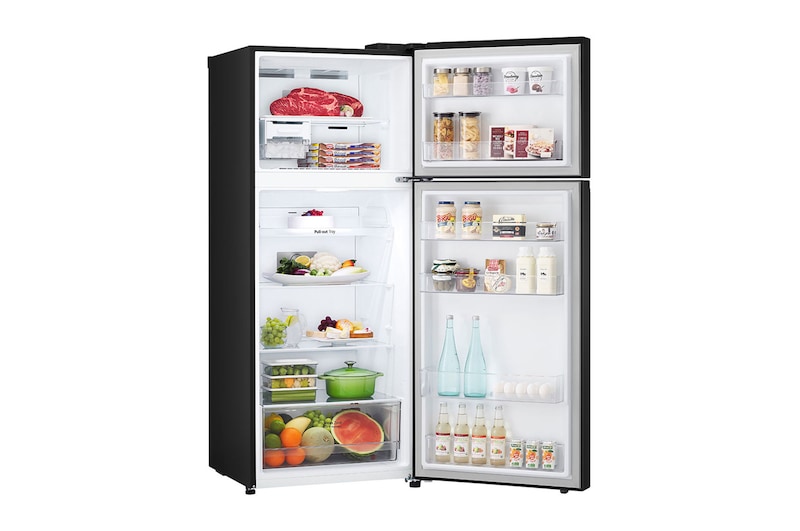 Door open with full food