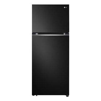 Vista frontal de Geladeira LG Top Freezer 395 litros 127V Black Compressor Smart Inverter™ GN-B392PXGB GN-B392PXGB