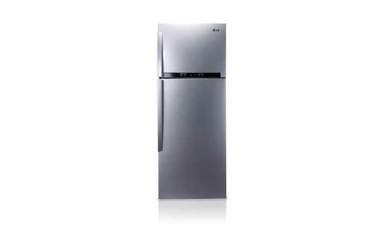 Vista frontal de O refrigerador Inspiration com acabamento em Platinum, 467 Litros, ECO LED, Multi Air Flow, entre outros GR-B631GLQ(1)