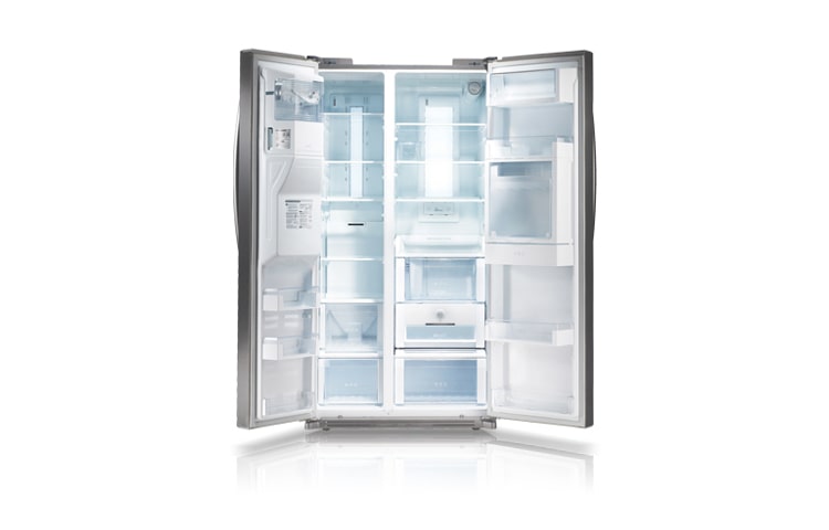 LG O Refrigerador SIDE BY SIDE LG com design diferenciado, mais capacidade e economia de energia, GR-P246CSP(1)