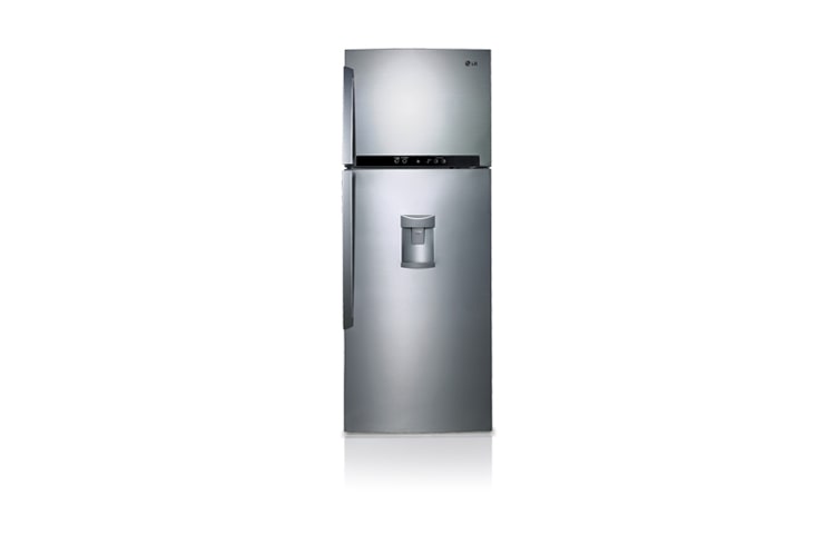 Vista frontal de Refrigerador LG. Mais tempo para você. GR-S637GSP(1)
