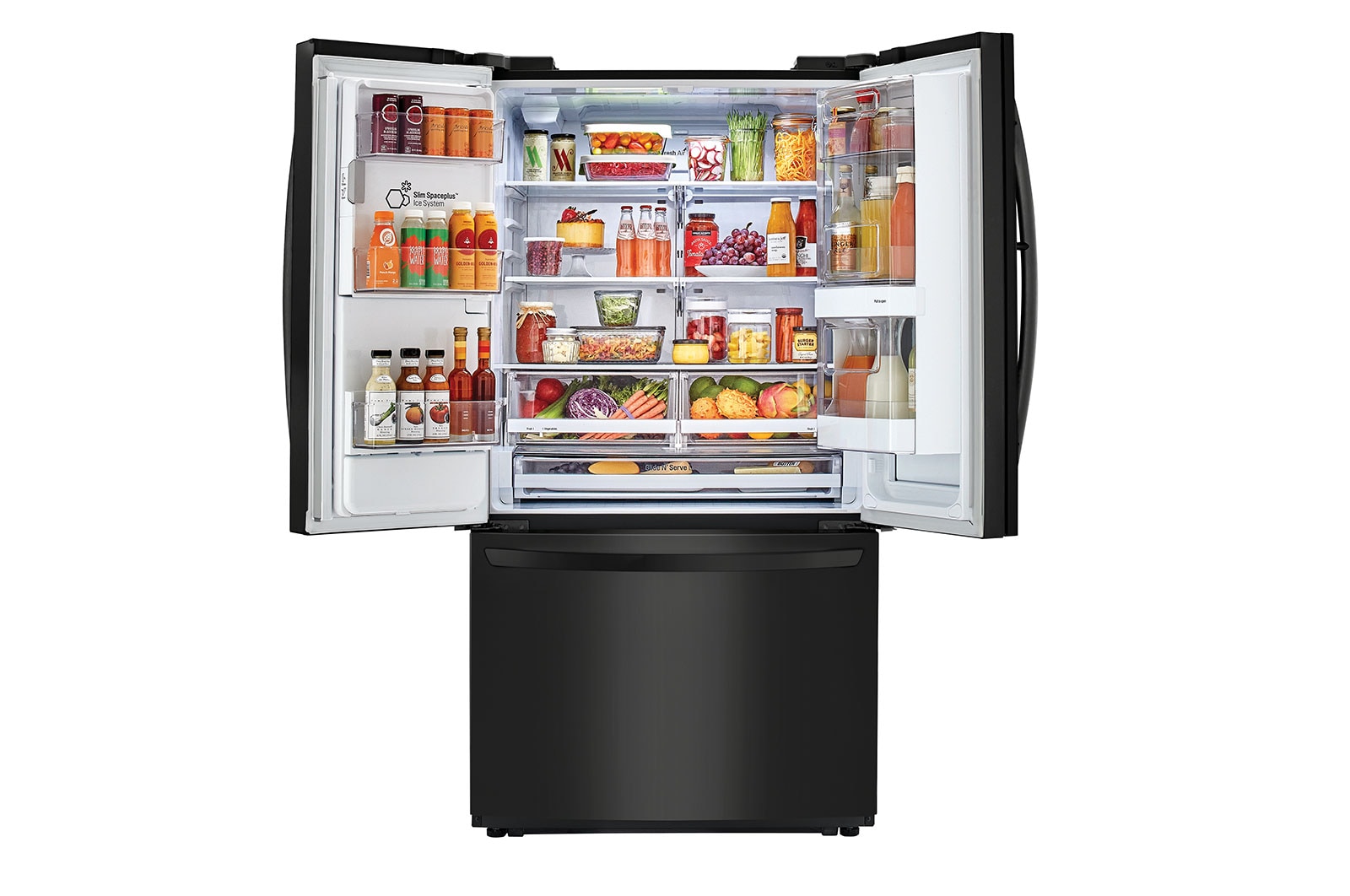 LG Geladeira Smart LG French Door InstaView™ Door-in-Door™ 525 litros - GR-X228NMSM - Motor Inverter, GR-X228NMSM