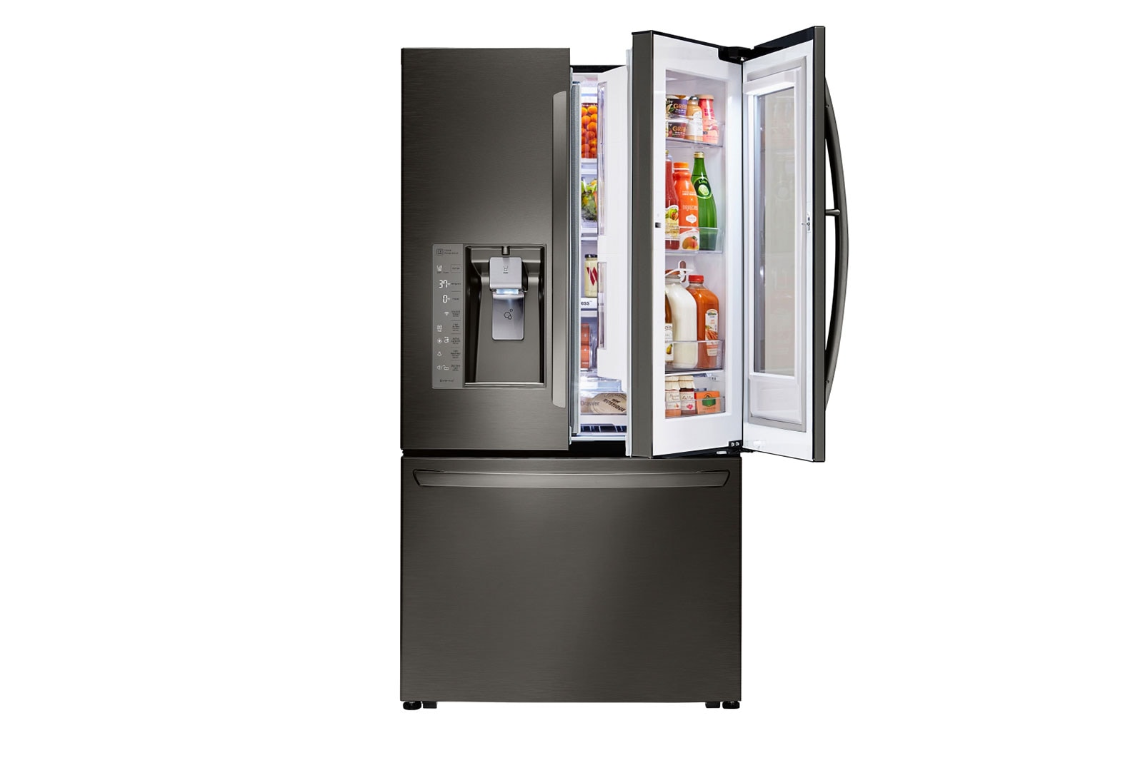 LG Geladeira Smart French Door InstaView Door-in-Door™ 552L com Hygiene Fresh+, GR-X248LKZM