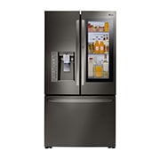 Vista frontal de Geladeira Smart French Door InstaView Door-in-Door™ 552L com Hygiene Fresh&#43; GR-X248LKZM