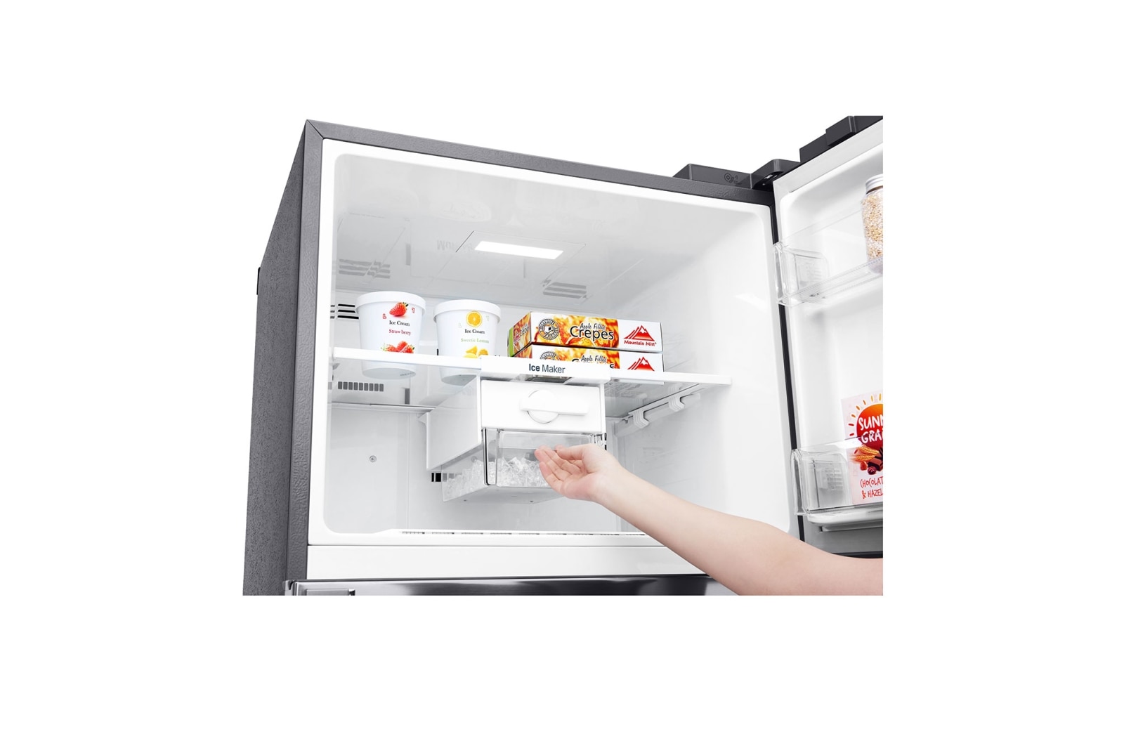 LG Geladeira Smart Top Freezer 438 litros com Door Cooling+™ e Hygiene Fresh+™, GT44BPP