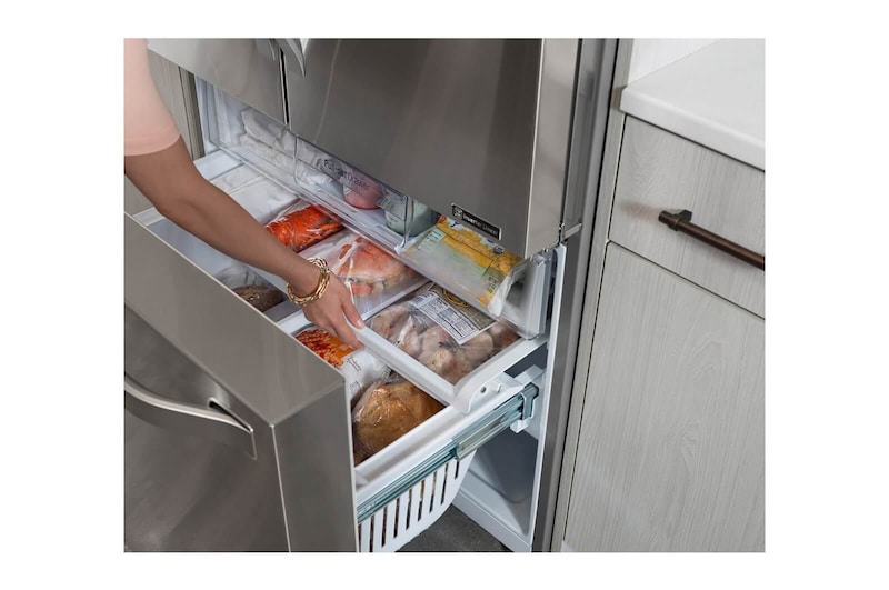 LG Geladeira Smart French Door LG Studio 552L 127V com Door-in-Door™ e Hygiene Fresh Plus™, LSFXC2476S