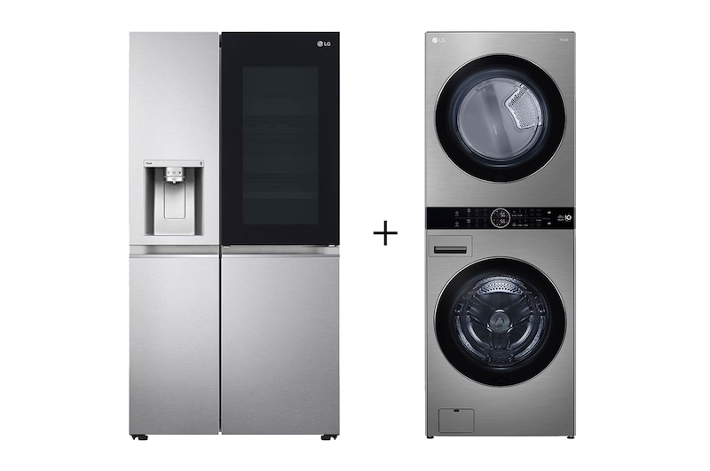 Front view with bundle