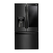 Front view of refrigerators