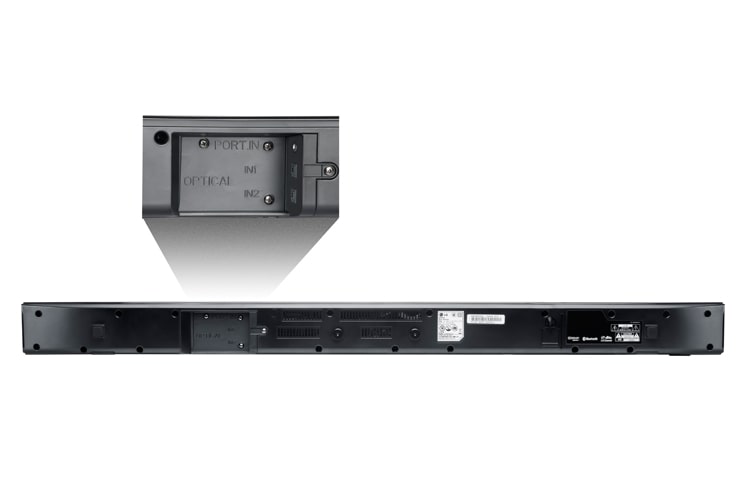 LG Sound Bar proporciona design e qualidade sonora sem fios., NB3530A