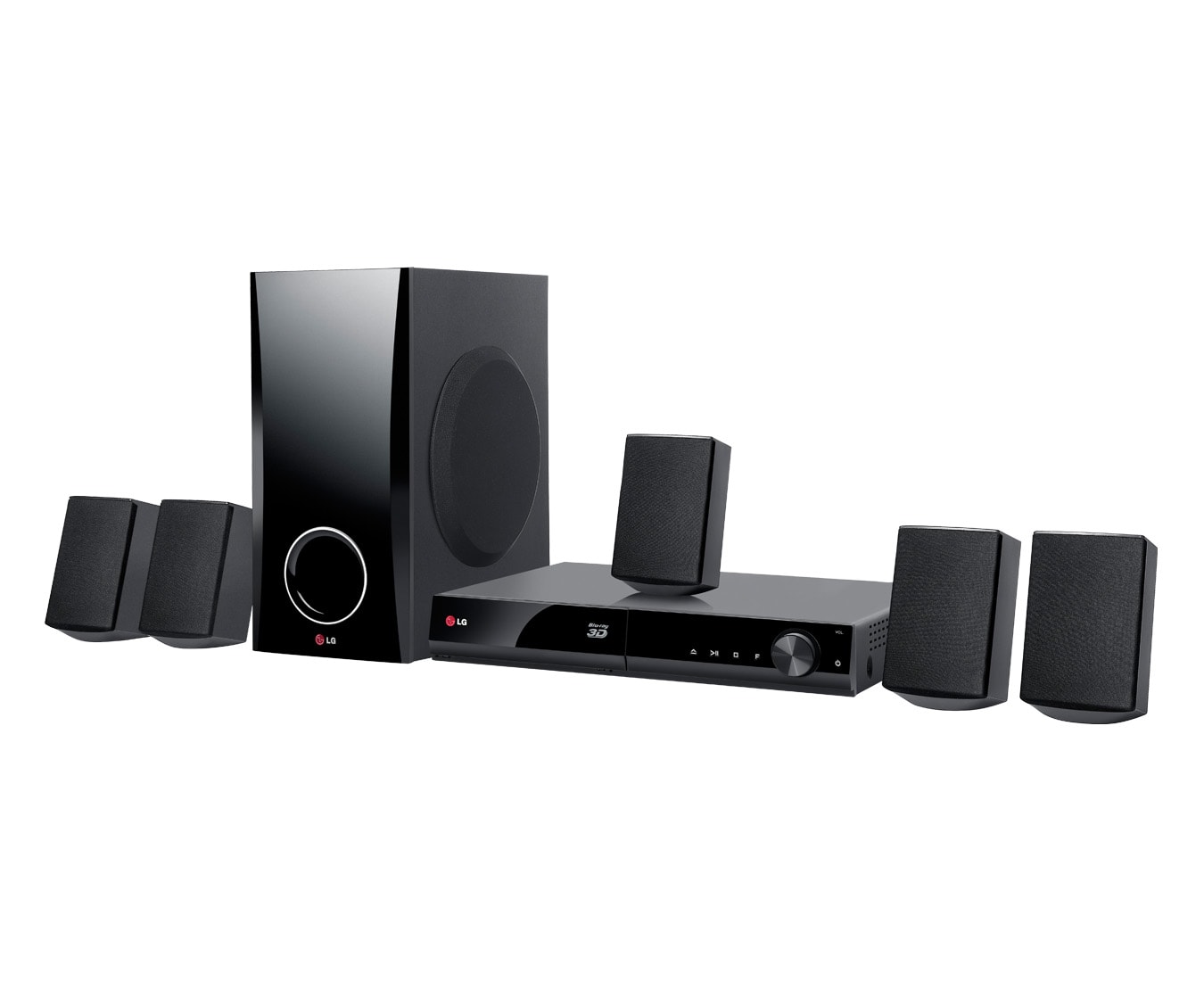LG 330W de Potência em seu Home Theater LG!, BH4030S
