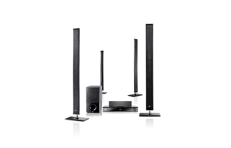 LG Home Theater Blu-Ray, Wi-Fi com design único, HB965TXW