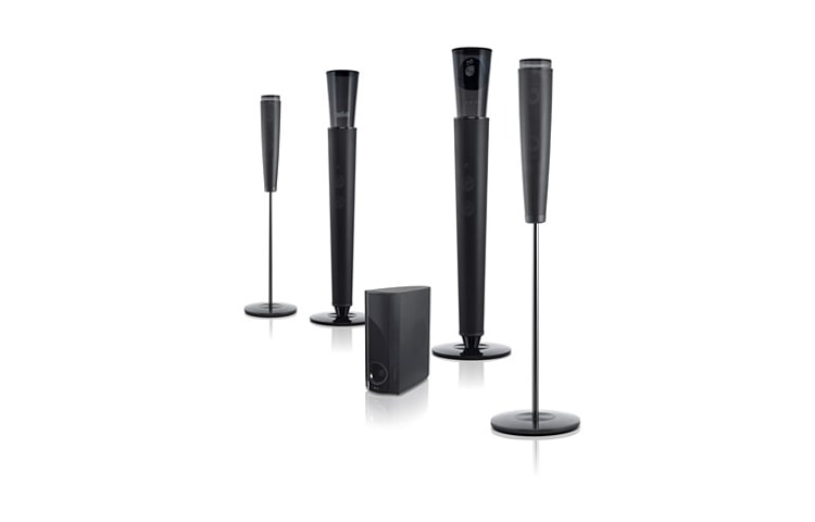 LG Home theater Blu-ray com estilo e sofisticação jamais vistos, HB994PK
