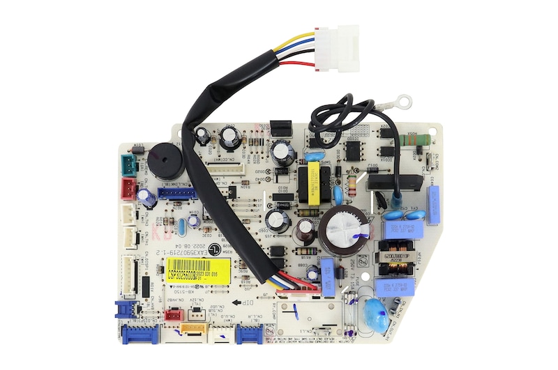 Vista frontal de Placa Principal Ar Condicionado LG S4NQ09WA51B = CSP30256008 CSP30256008