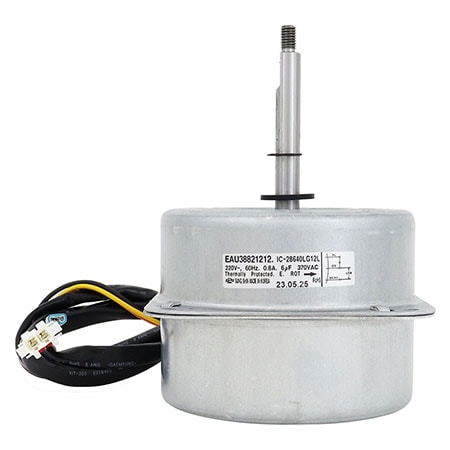 Motor de corrente alternada Ar Condicionado LG LSUC2423MM1, LTUC182QLE0, LTUC242PLE0 - EAU38821212 - EAU38821212