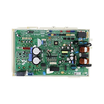 Vista frontal de Placa Principal Condensadora Ar Condicionado LG A5UW30GFA2, A5UW36GFA2 - EBR83287907 EBR83287907