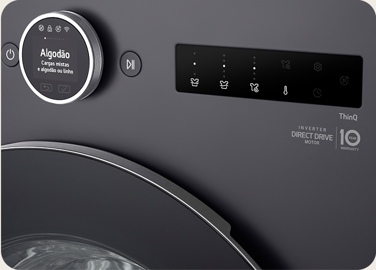 Novo painel LCD com design minimalista