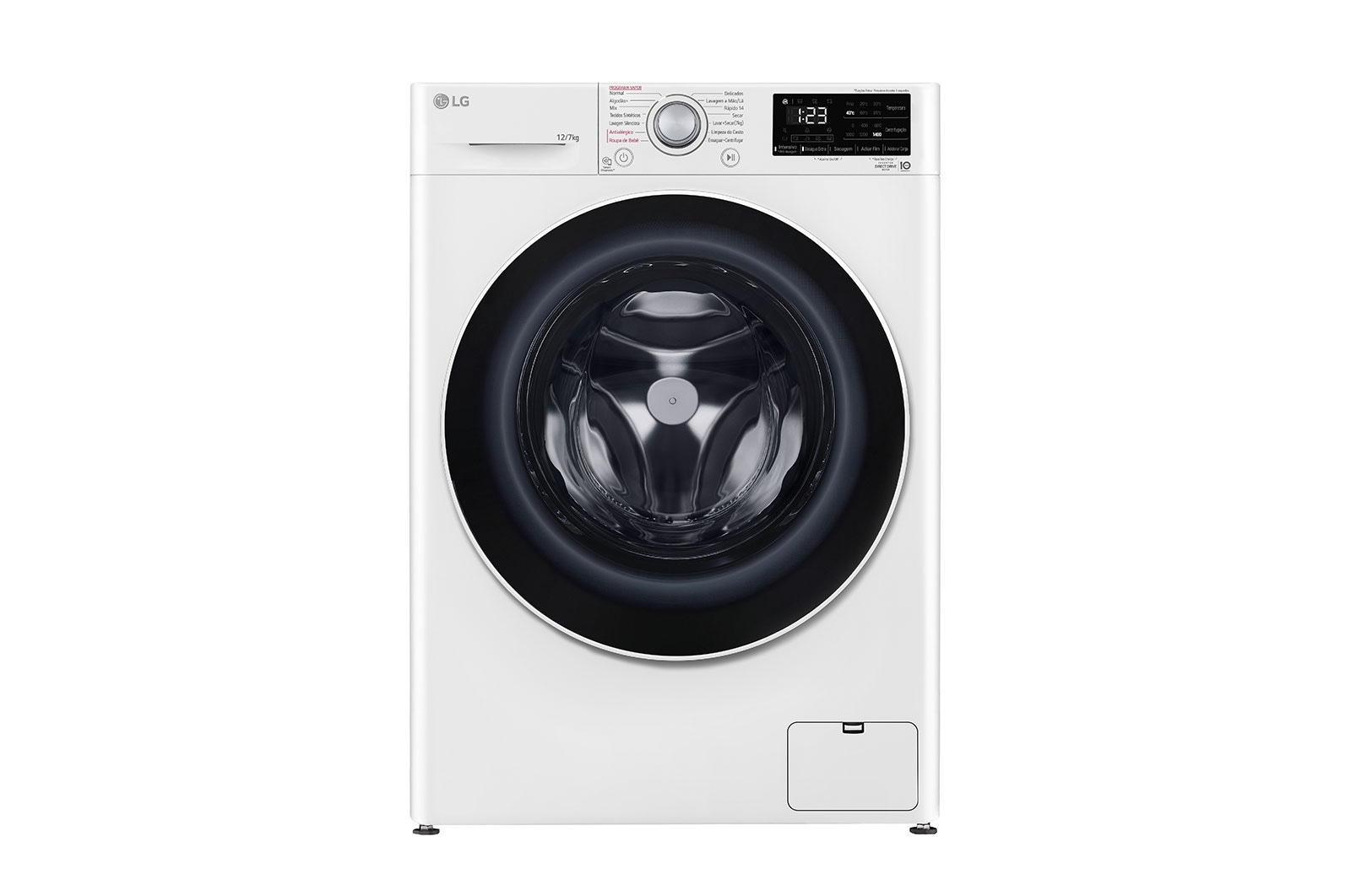 washier and dryer front view
