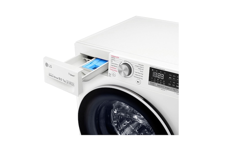 LG Lava e Seca LG VC4 10,5Kg Branco 220V, CV5010WG4A