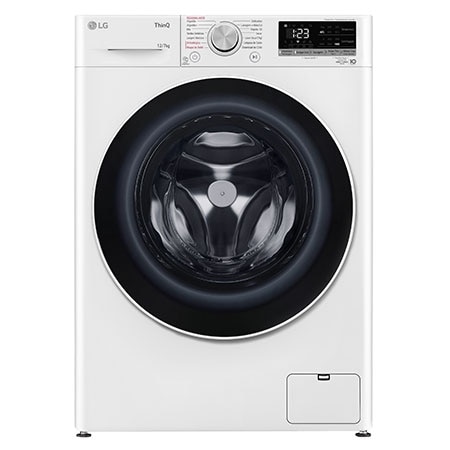 Lava e Seca LG Smart VC4 12kg Branca com Inteligência Artificial AIDD™ (CV5012WC4A) - 220v - CV5012WC4A