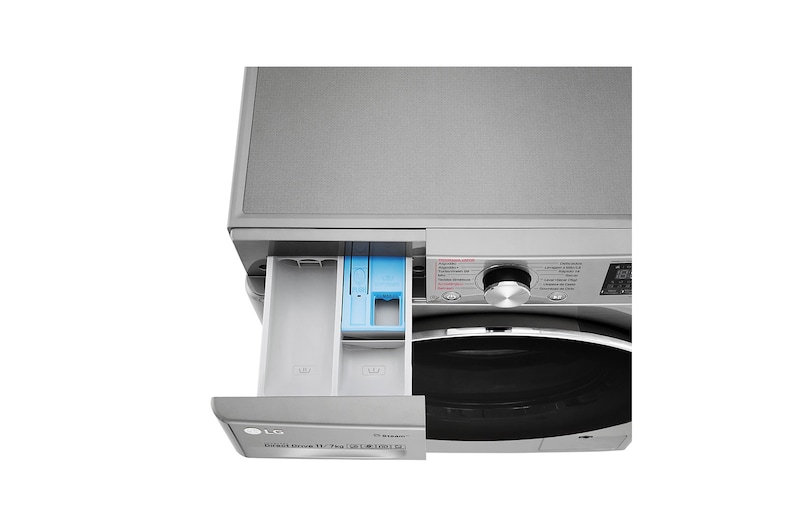 LG Lava e Seca Smart VC3 11kg Aço Escovado 220V, CV7011TC4A