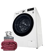 Lava e Seca Smart LG VC2 13kg Branca com Inteligência Artificial AIDD™