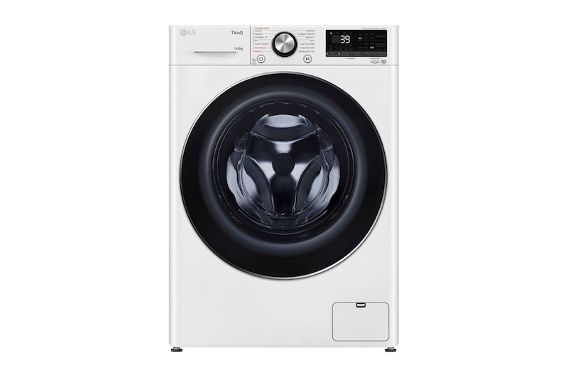 LG  Combo Lava e Seca Smart LG VC2 14kg 220V Branca + Caixa de Som Portátil LG XBOOM Go XG5, CV9014WC2A.XG5S