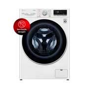Vista frontal de Máquina de Lavar Smart LG VC4 13kg Branco com Inteligência Artificial AIDD™ - FV5013WC4 - 127v FV5013WC4