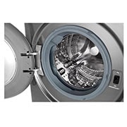 LG Máquina que Lava e Seca Roupa Frontal LG VC4 13kg, Aço Escovado - 127v, CV5013EC4