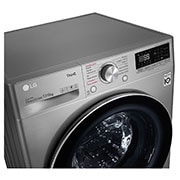 LG Lava e Seca Smart LG VC4 127V 13kg Aço Escovado com Inteligência Artificial AI DD™, CV5013EC4