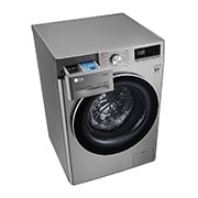 LG Lava e Seca Smart LG VC4 127V 13kg Aço Escovado com Inteligência Artificial AI DD™, CV5013EC4