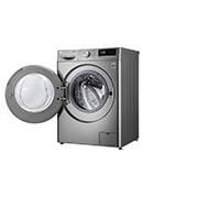 LG Máquina que Lava e Seca Roupa Frontal LG VC4 13kg, Aço Escovado - 127v, CV5013EC4