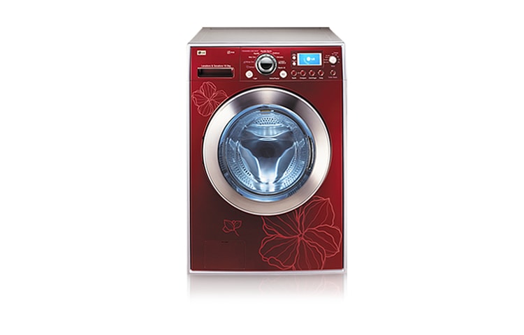 Vista frontal de Experimente o poder do vapor com a Lava&amp;Seca LG Steam WD-1250ERD(A)