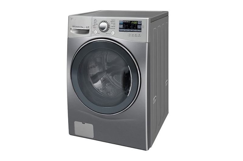 LG Lava & Seca 14kg com Steam e SmartThinQ - Aço Escovado, WD1014RD7